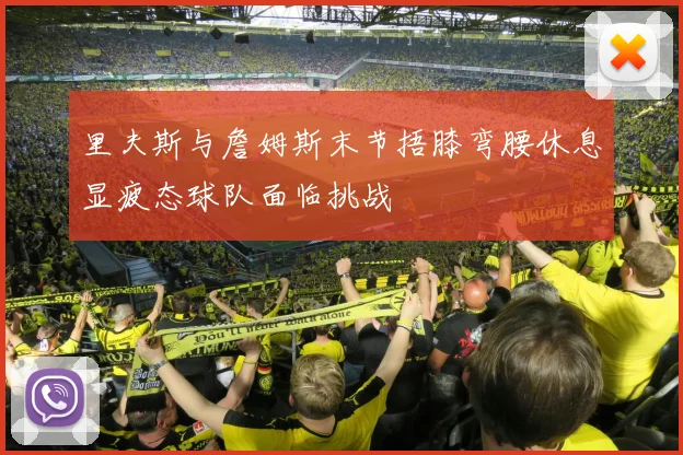 里夫斯与詹姆斯末节捂膝弯腰休息显疲态球队面临挑战